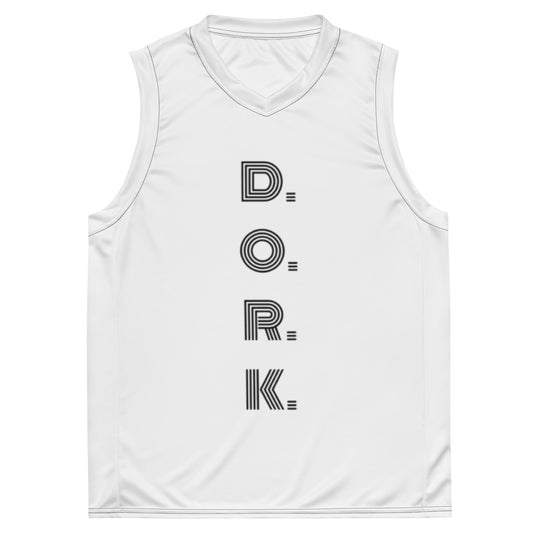 Recycled unisex basketball jersey